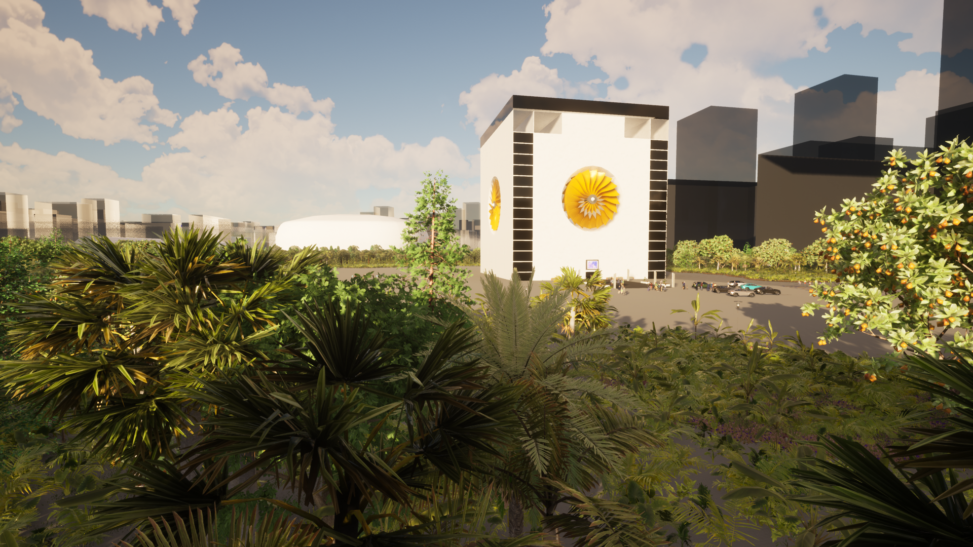 The Cube exterior